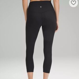 Lululemon align high rise cropped 23”